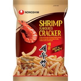 NONGSHIM aštrūs krevečių krekeriai